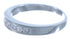 Cubic Zirconia Sterling Silver Wedding Ring Set Size 8-3/4 AS55178